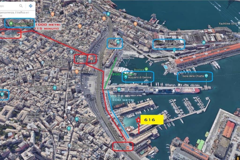 616 Genova - Loft Al Porto Antico Appartement Buitenkant foto